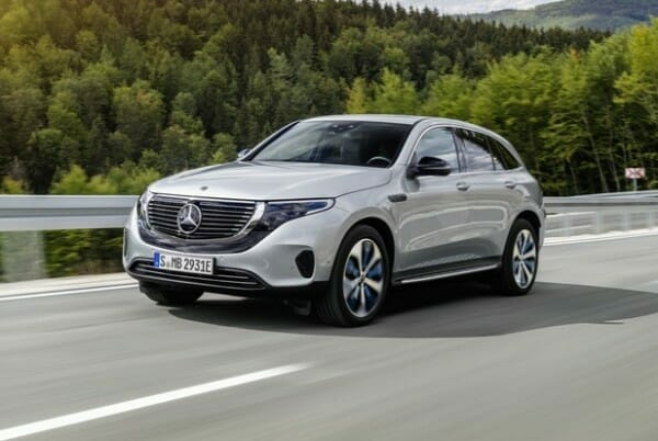 Mercedes-Benz EQC - left front view