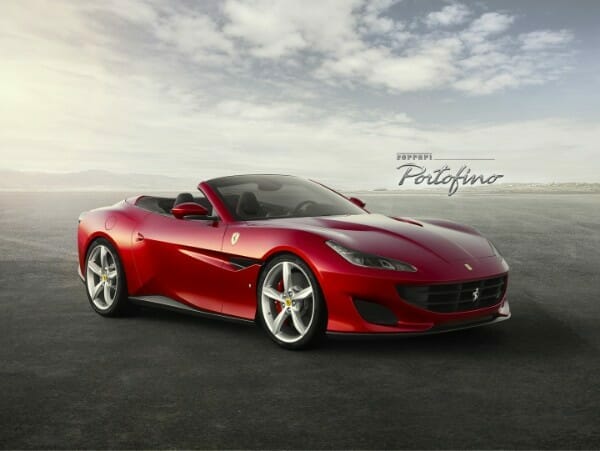 2018 Ferrari Portofino - right side view