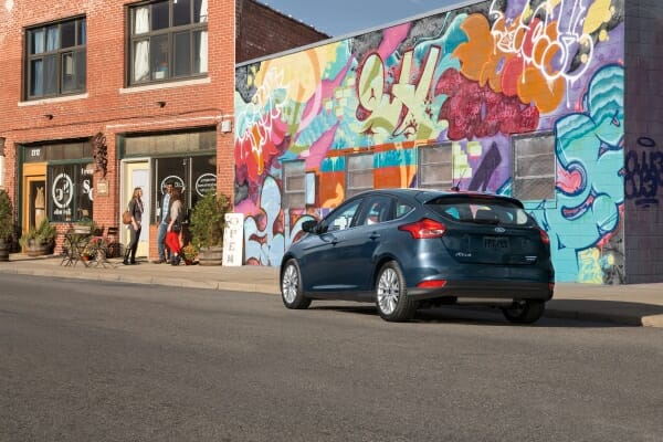 2018 Ford Focus - left rear view