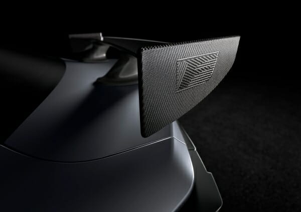 Lexus RC F Track Edition - rear wing