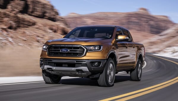 2019 Ford Ranger - left front view