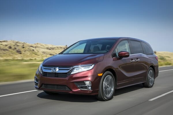 2019 Honda Odyssey - left front view