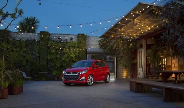 red 2019 Chevrolet Spark