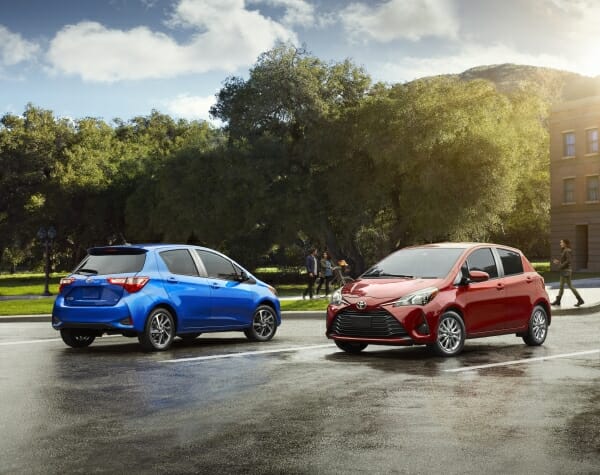 pair of 2019 Toyota Yaris