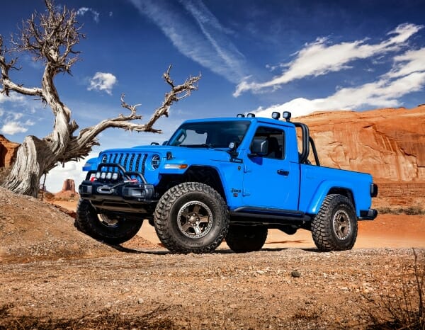 blue Jeep J6