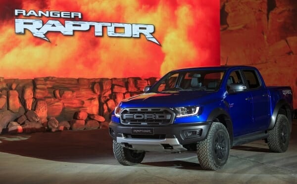 Ford Ranger Raptor prototype