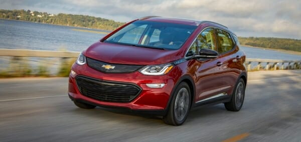 red 2019 Chevrolet Bolt EV