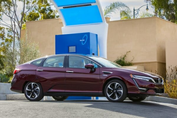 2019 Honda Clarity at charger