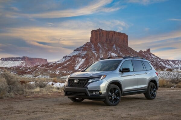 2019 Honda Passport drivers side view