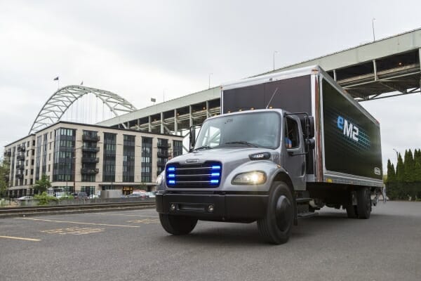 Freightliner electric vehicles