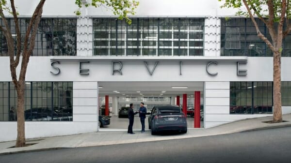 Tesla Service Department