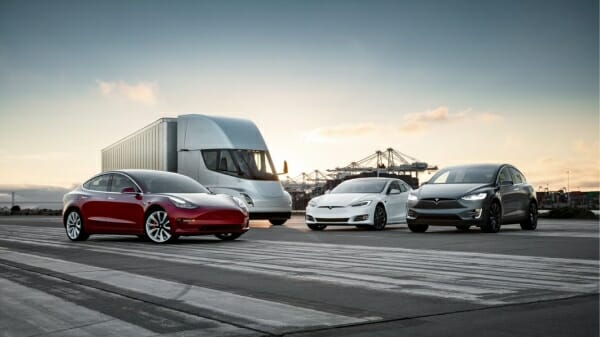 tesla family lineup