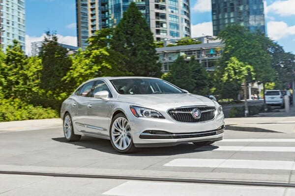 Buick LaCrosse eAssist right front view 