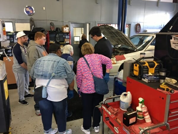 host a car clinic