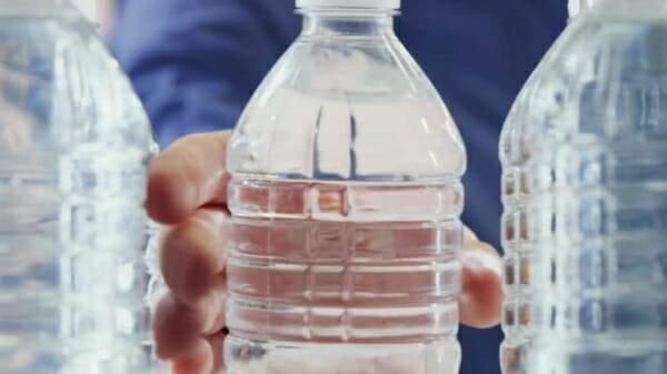 Ford uses plastic bottles