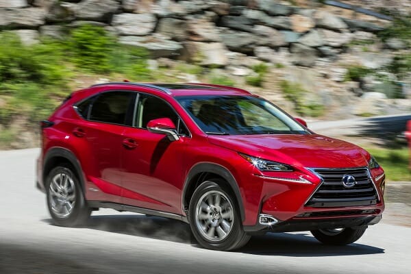 Lexus NX300h - right side view