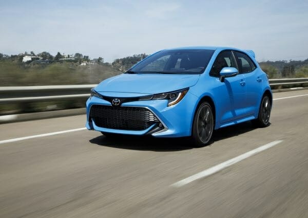 2019 Toyota Corolla Hatchback - left front view