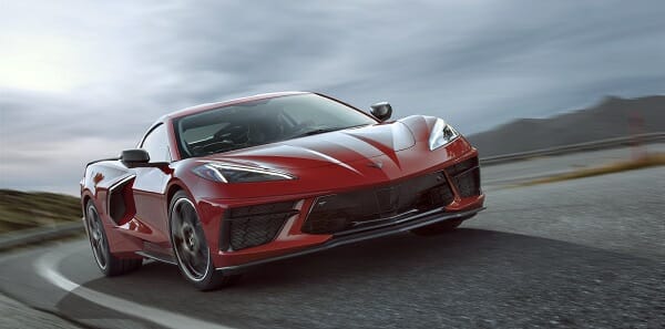 2020 Chevrolet Corvette Stingray - front view