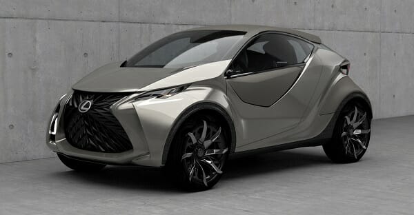 Lexus all-electric car