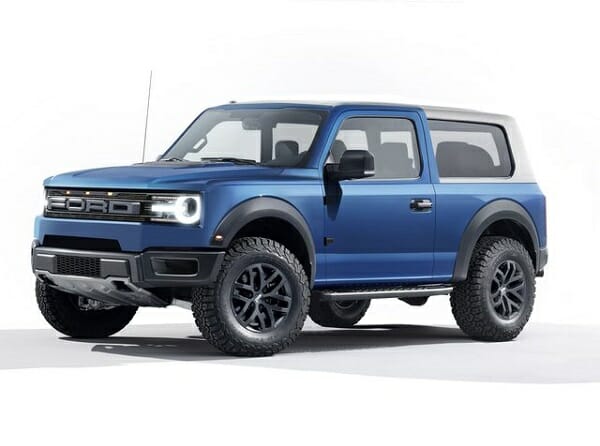 2020 Ford Bronco - left front view