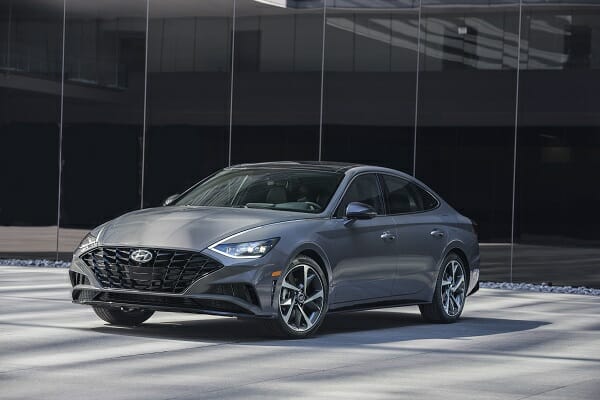 2020 Hyundai Sonata - left front view