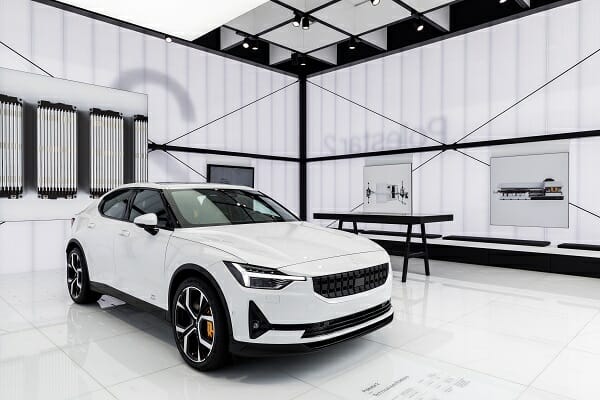 Polestar 2 - right front view