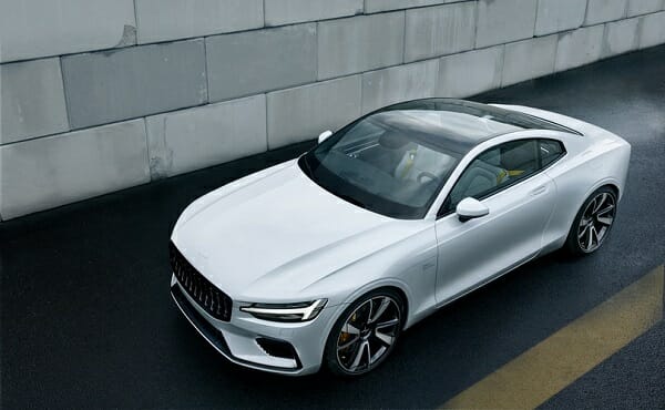 Polestar1 - left front view