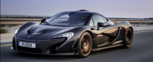 McLaren P1 black