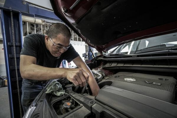 mechanic used car inspection