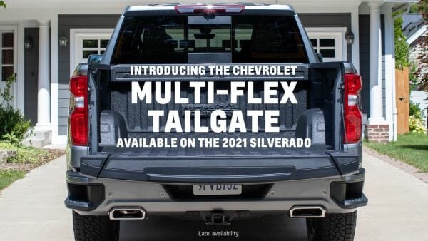 2021 Chevrolet Silverado Multi-Flex Tailgate