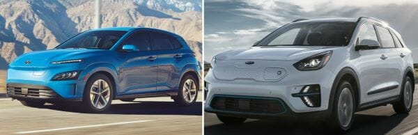 2022 Hyundai Kona Vs Kia Niro EVs